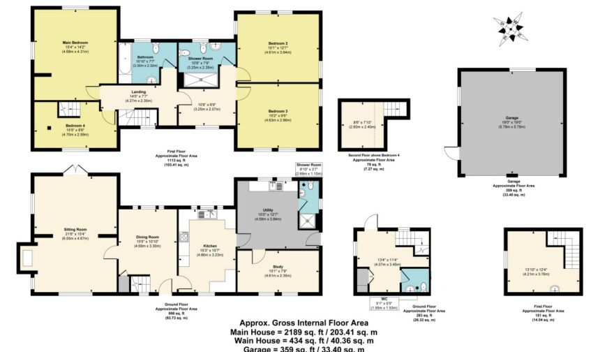 Castle Grange, Linney - Floorplan