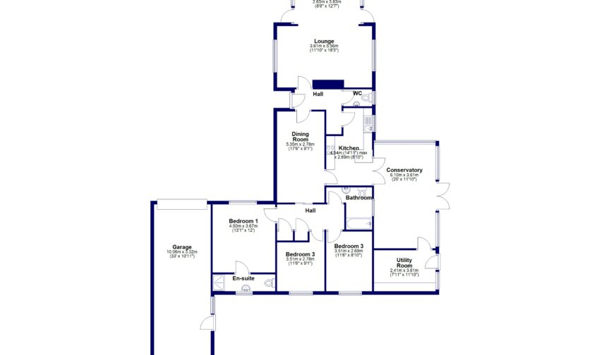 The Coppice, Clun Road - Floorplan