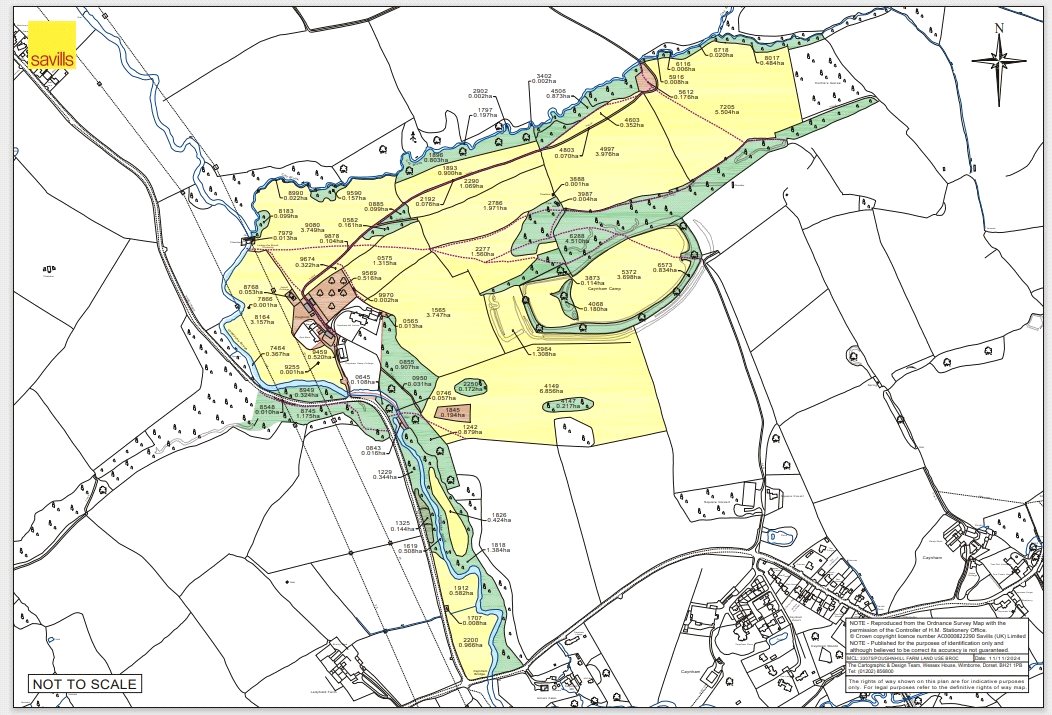 Poughnhill Farm, Caynham - Map